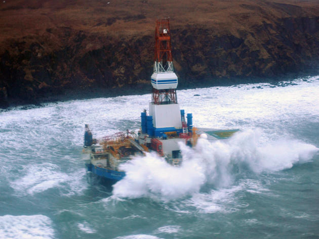 Shell's Drill Rig Remains Grounded Near Kodiak