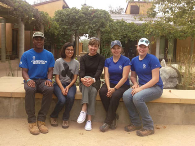 Volunteers from Discovery Communications help the L.A. River and the Audubon Center at Debs Park