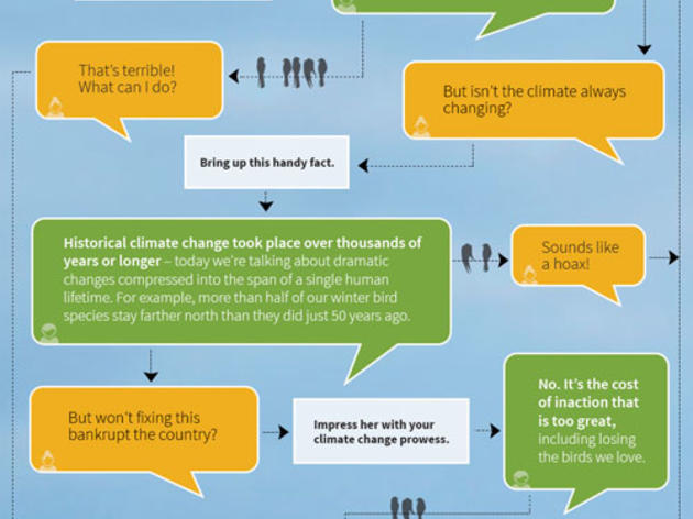 Your handy guide to talking about birds and global warming this holiday