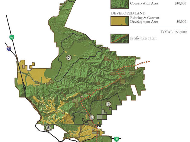 Tejon Ranch Conservation Plan Map