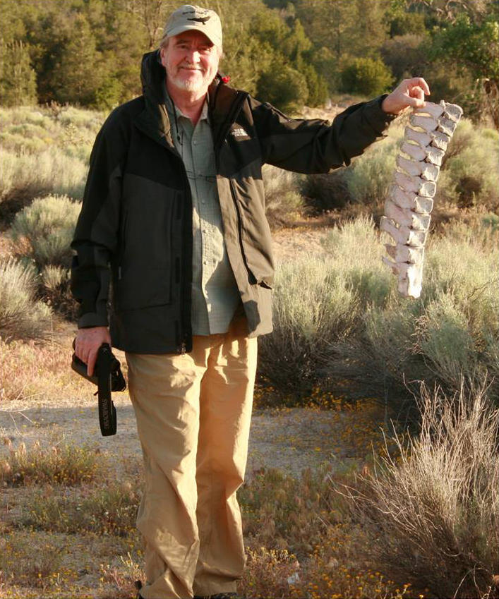 Wes Craven at the Kern River Preserve.